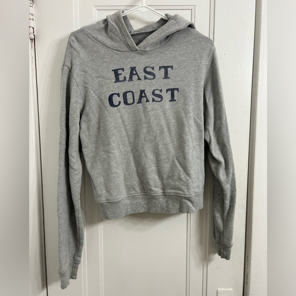East Coast gray hoodie